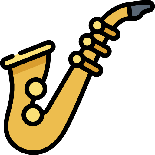 musician playing sax